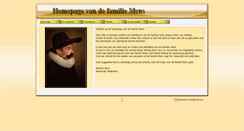 Desktop Screenshot of family-mens.nl
